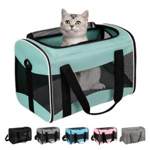 Airline Approved Soft-Sided Cat Dog Carrier 15lbs