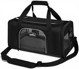 Wakytu TSA Approved Pet Carrier for Cats and Dogs