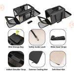 GAPZER Soft Cat Carrier for Large Cats & Dogs