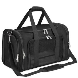 Collapsible Pet Carrier for Cats and Small Dogs