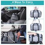 Expandable Soft-Sided Pet Carrier for Travel