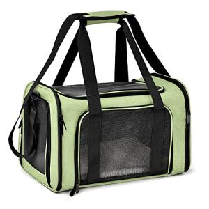 Henkelion Large Soft-Sided Pet Carrier - Green
