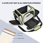 Henkelion Large Soft-Sided Pet Carrier - Green