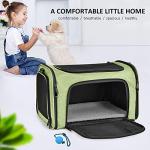 Henkelion Large Soft-Sided Pet Carrier - Green