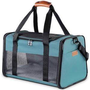 Portable Soft-Sided Pet Carrier for Travel