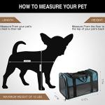 Portable Soft-Sided Pet Carrier for Travel