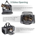 Wakytu TSA Pet Carrier for Small Cats and Dogs