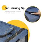 Airline Approved Soft-Sided Cat Dog Carrier - Blue