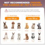 Airline Approved Pet Carrier on Wheels for Cats