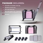 Airline Approved Pet Carrier on Wheels for Cats