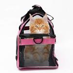 MuchL Soft-Sided Cat Carrier for Travel, Pink