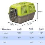 Hard-Sided Travel Carrier for Pets, 19-Inch