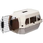 Amazon Basics Hard-Sided Pet Travel Carrier, Beige