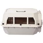 Amazon Basics Hard-Sided Pet Travel Carrier, Beige