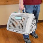 Foldable Travel Cat Carrier with Waterproof Bed