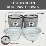 Airline-Approved Dog Travel Backpack with Bowls