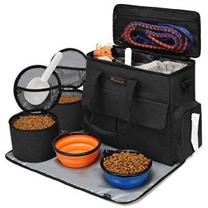 Modoker Dog Travel Kit with Bowls and Containers