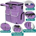 PetAmi Dog Travel Bag with Food Containers & Bowls