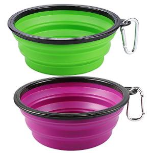 Kytely Collapsible Pet Bowls - 2 Pack
