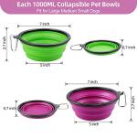 Kytely Collapsible Pet Bowls - 2 Pack