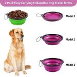Kytely Collapsible Pet Bowls - 2 Pack