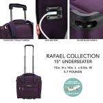 TPRC Purple 15-Inch Underseat Carry-On Bag