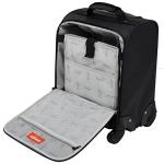 Wrangler 17" Charcoal Underseat Carry-On Spinner
