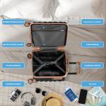 Flight Knight 18-Inch Carry-On Suitcase with USB Port