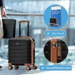 Flight Knight 18-Inch Carry-On Suitcase with USB Port