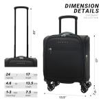 Verage 14-Inch Underseat Carry-On with Spinner Wheels