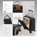 Verage Underseat Carry-On Luggage with USB Port