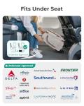 BAGSMART Airline Approved Underseat Carry-On Luggage