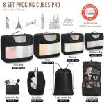 Veken Packing Cubes Set for Travel Organizing