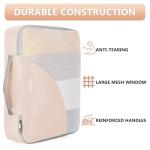 Packing Cubes Set for Travel with Toiletry Bag