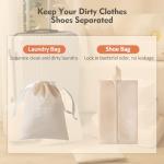 YEEYAA Travel Packing Cubes - 8-Piece Set