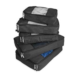 TravelWise 5-Piece Packing Cube Set - Black