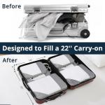 NICOSHOW 6-Piece Compression Packing Cubes Set