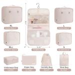 BAGAIL 10 Piece Packing Cubes for Travel