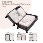 BAGAIL 10 Piece Packing Cubes for Travel