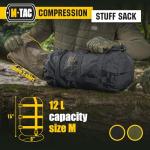 M-Tac 12L Compression Stuff Sack - Olive Green