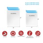 ALMING 12 Pack Compression Bags for Travel