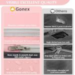 Gonex Expandable Packing Cubes, 4pcs Travel Organizers