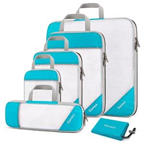 Gonex Compression Packing Cubes Set in Blue