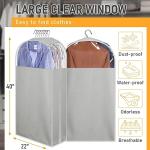 MISSLO 10" Hanging Garment Bags for Closet Storage