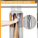 MISSLO 10" Hanging Garment Bags for Closet Storage