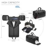 Convertible 3-in-1 Travel Garment Bag 45L