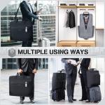 RainSmore Waterproof Garment Bag for Travel, Black