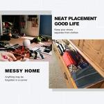 BeeGreen Zippered Shoe Organizer - 6 Colorful Bags