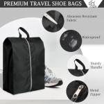Waterproof Shoe Bags for Travel - Set of 4