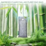 Natural Shoe Odor Eliminators, 6 Pack Charcoal Bags